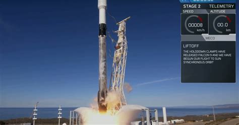 spacex launch today live feed vandenberg