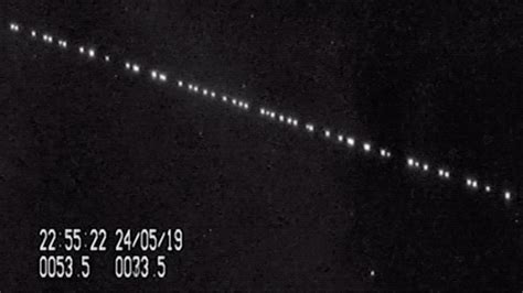 spacex starlink satellites sightings