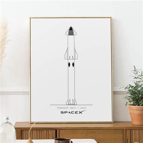 Spacex Wall Art