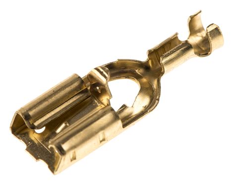 Spade Connector With Locking Tab