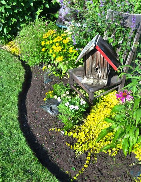 Spade Edge Garden Bed