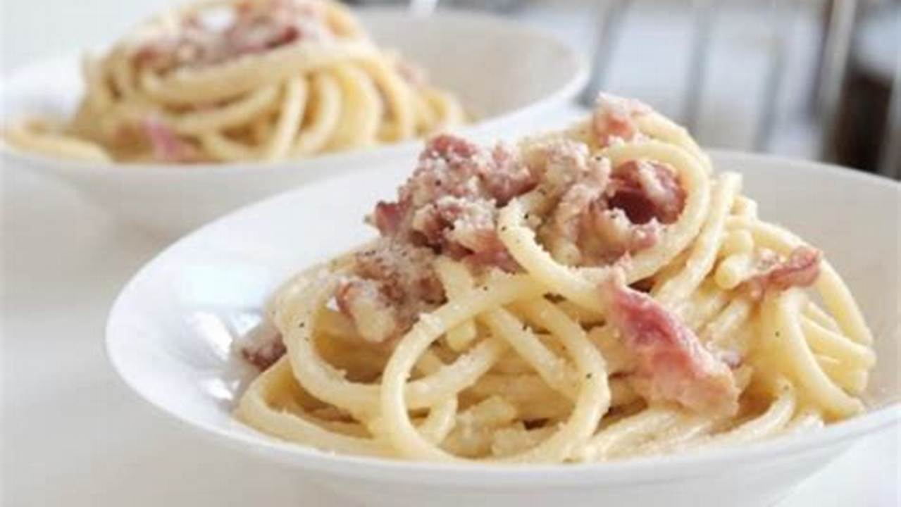 Rahasia Baru: Spaghetti Carbonara Tanpa Susu yang Luar Biasa!