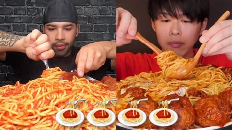 spaghetti and meatballs challenge youtube