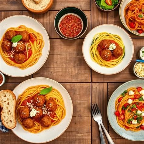 Spaghetti And Meatballs Variations