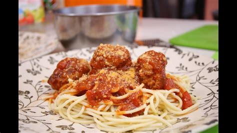 spaghetti and meatballs youtube