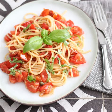 spaghetti bolognese met verse tomaten