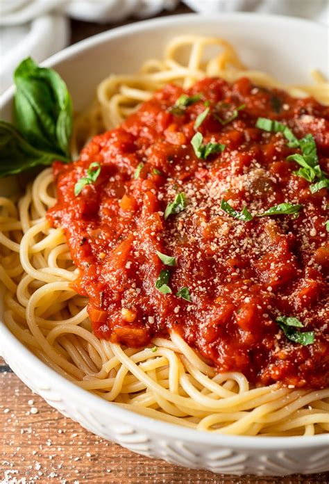 spaghetti marinara sauce recipe easy