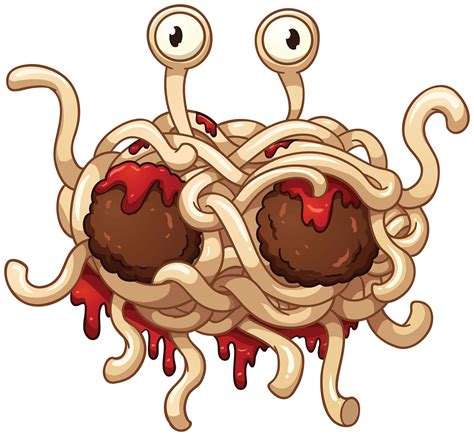 Spaghetti Noodle Monster