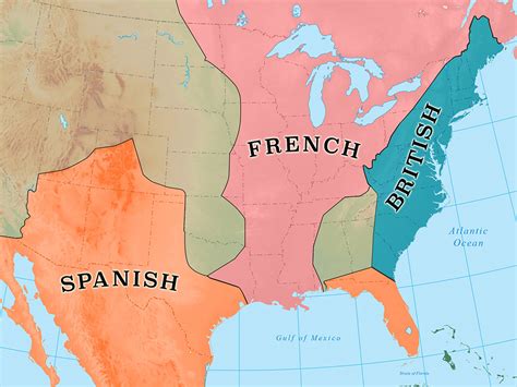 spain france and england colonization