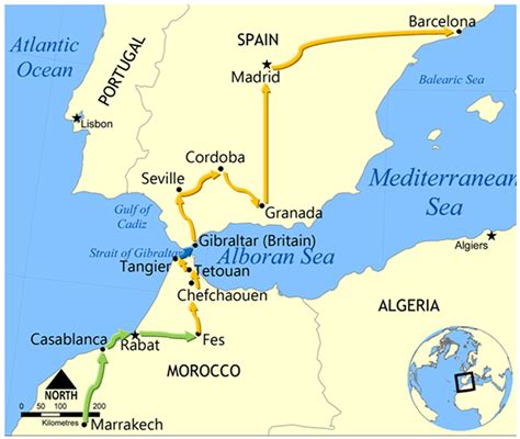 spain morocco itinerary 12 days