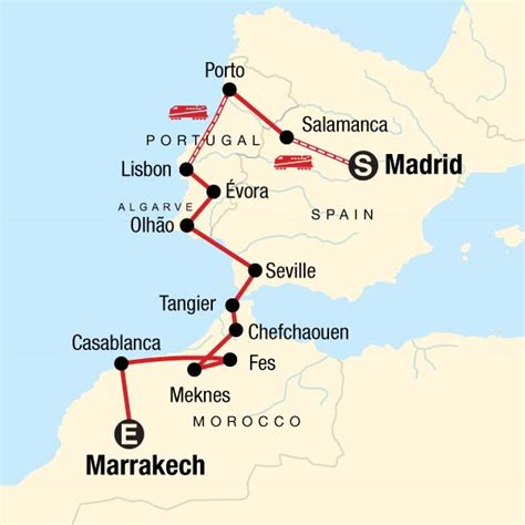 spain portugal and morocco tours 2024