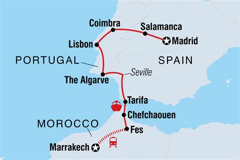 spain portugal morocco tours from canada