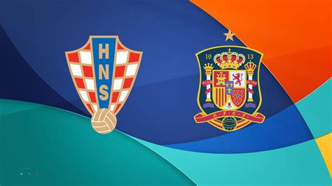 spain v croatia euro 2020 line up