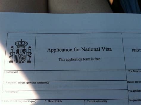spain visa application in chicago