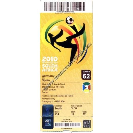 spain vs germany world cup tickets