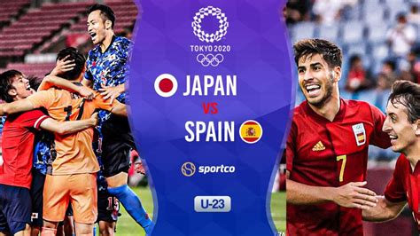 spain vs japan soccer olympics