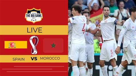 spain vs morocco live stream free