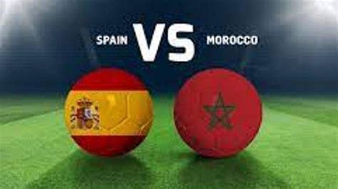 spain vs morocco score prediction