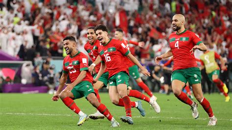 spain vs morocco world cup score