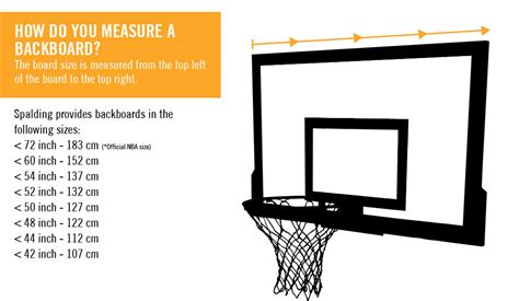 Spalding Backboard Dimensions