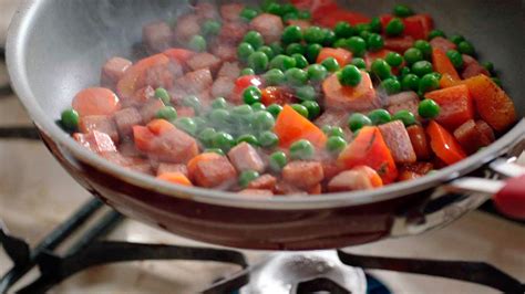 spam and peas recipe from commercial