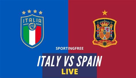 spanien vs italien live stream