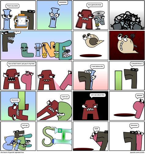 spanish alphabet lore comics video