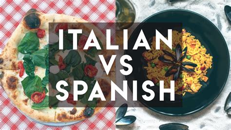 spanish and italian similarities