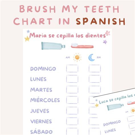 Spanish Brush Your Teeth