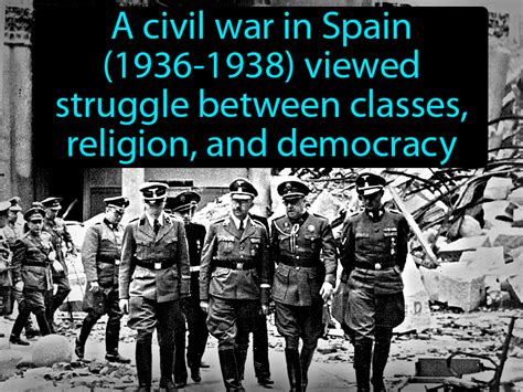 spanish civil war definition ap world history