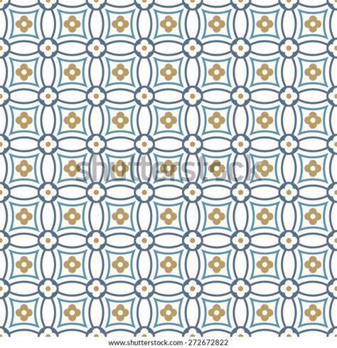Spanish Flower Tile Pattern