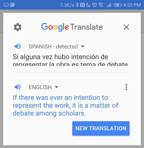 spanish to english translation google chrome