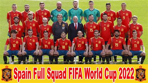 spanish world cup squad 2022
