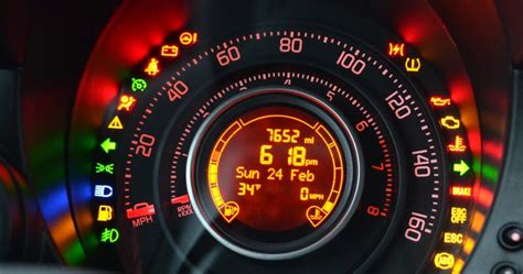 Spanner Warning Light Fiat 500