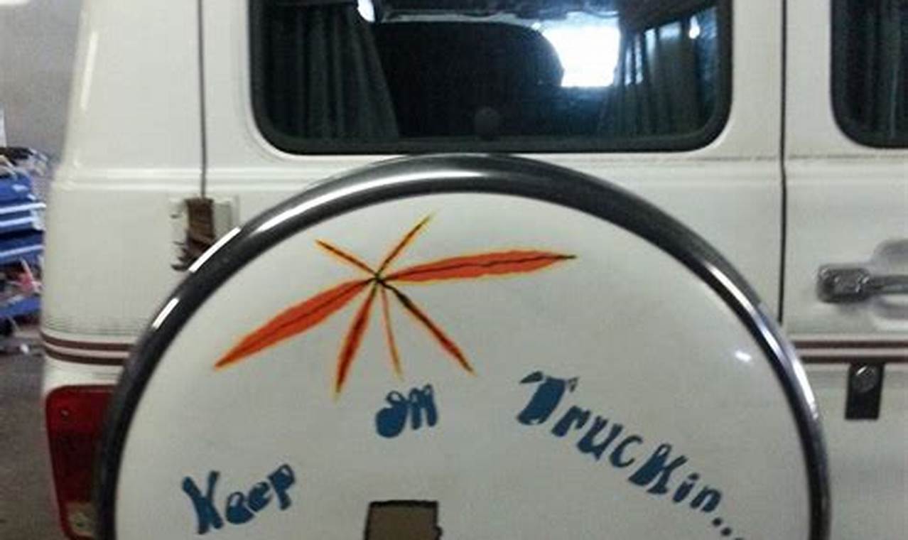 spare tire covers for conversion vans