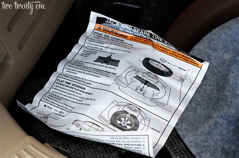 Spare Tire Instructions