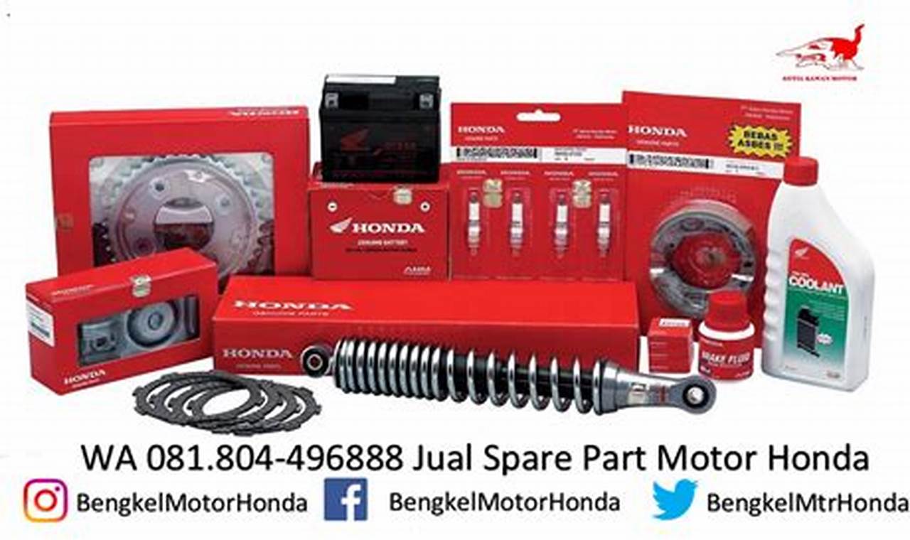 sparepart motor honda bandung