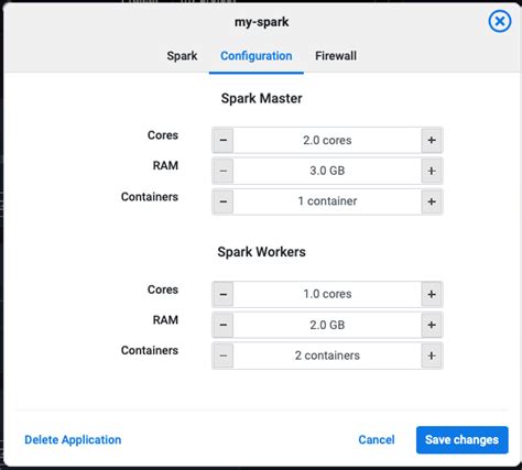 Spark Configuration Keys