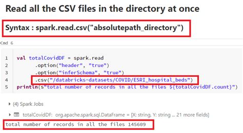 spark java code to read a csv file