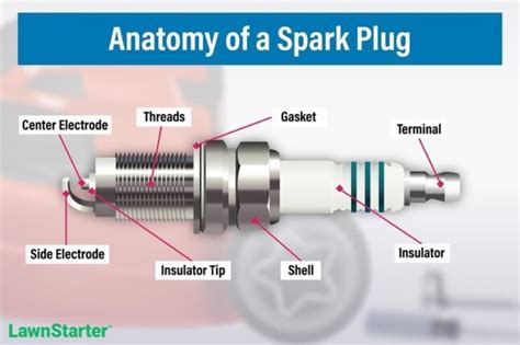 Spark Plug Lawn Mower Location
