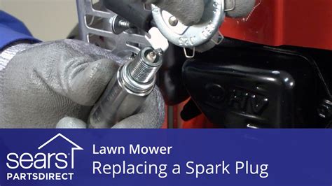 Spark Plug Mower Replace