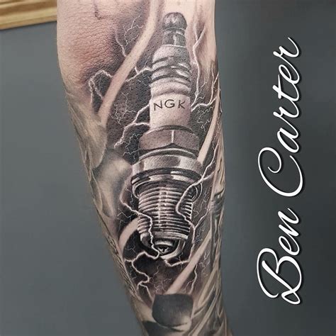 Spark Plug Tattoos