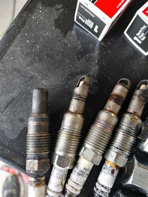 Spark Plug Tip Missing