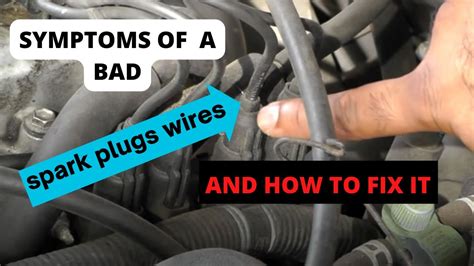 Spark Plug Wire Is Sparking