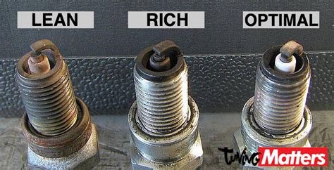 Spark Plugs Lean Vs Rich