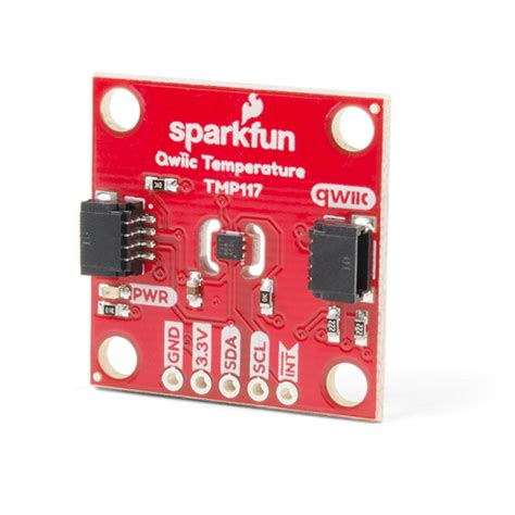 Sparkfun Temperature Sensor Code