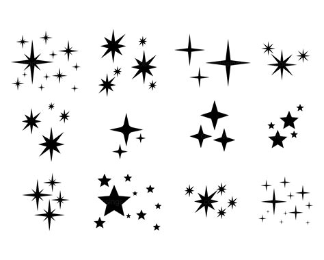 Sparkle, sparkles, star, starred, starring, stars icon
