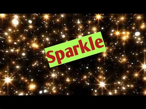 sparkle sound effect youtube