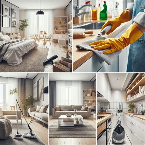 sparkling clean house