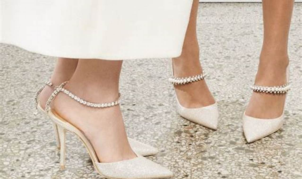 Dazzle on Your Big Day: A Guide to Choosing Sparkly Wedding Shoes